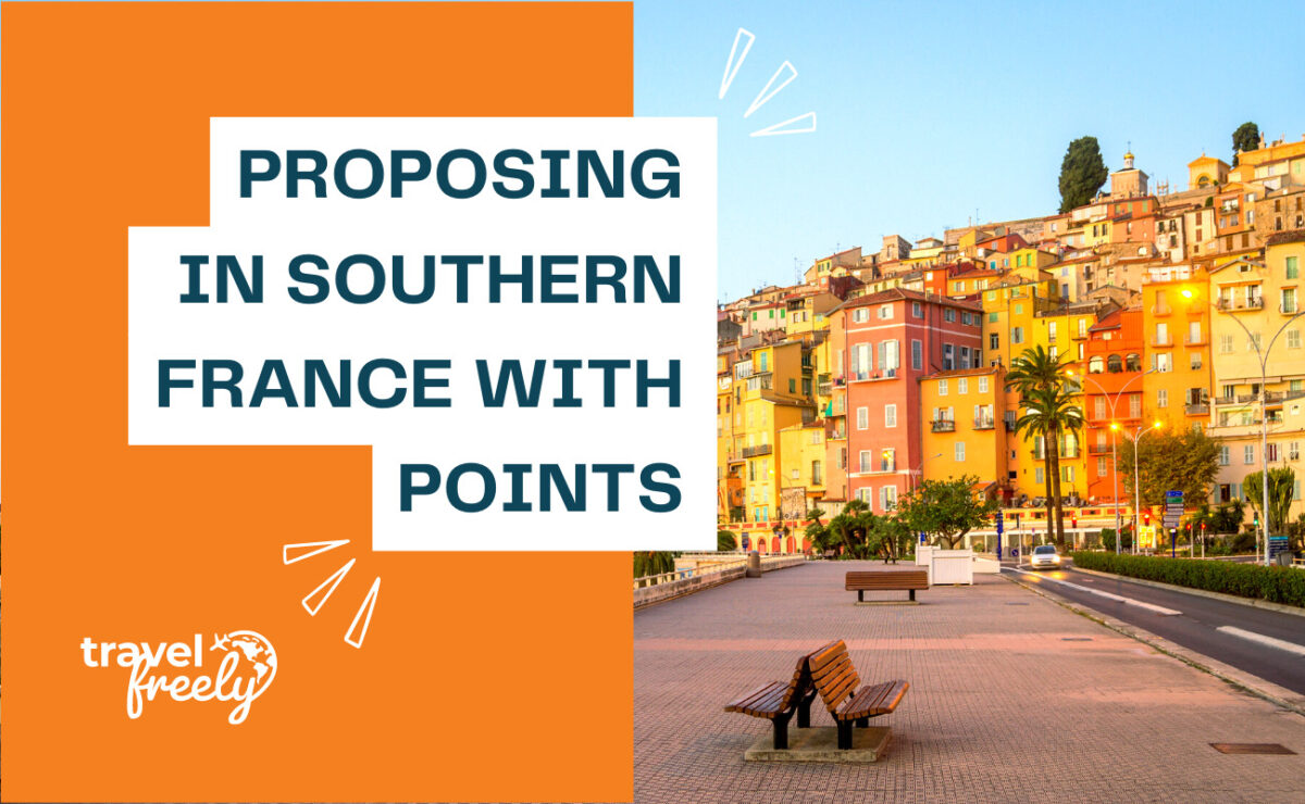 Proposing in Southern France with Points