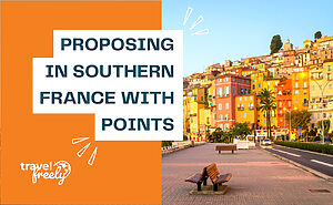 Proposing in Southern France with Points
