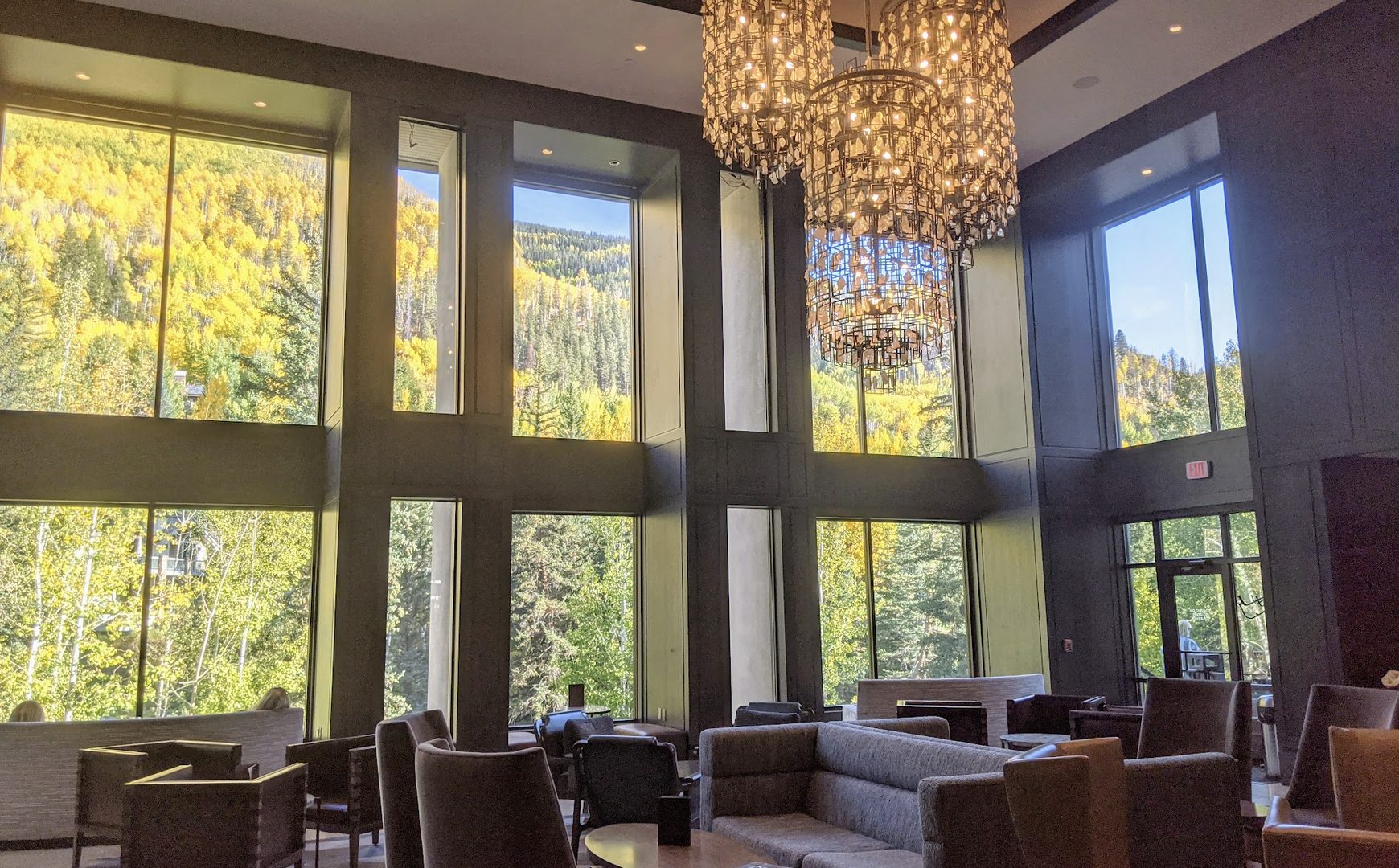 Grand Hyatt Vail - Lobby + Fall Colors