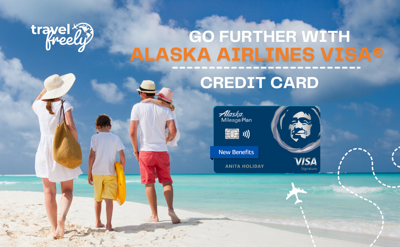 Earn more miles and a companion fare with the Alaska Airlines credit