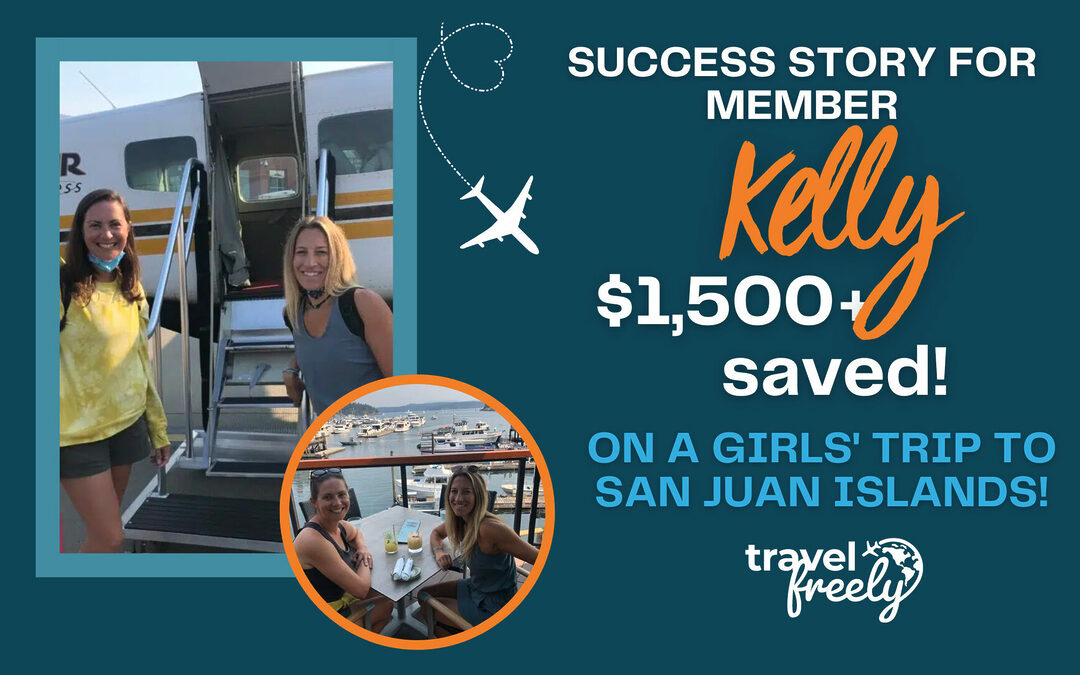 Member Success Story: Saving $1,500+ on Bucket-List Girls’ Trip Through the San Juan Islands!