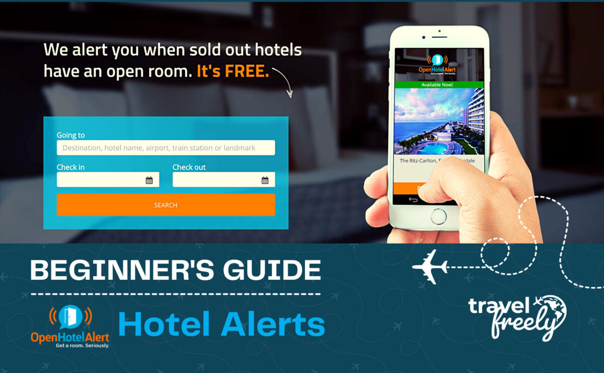 How to use open hotel alert