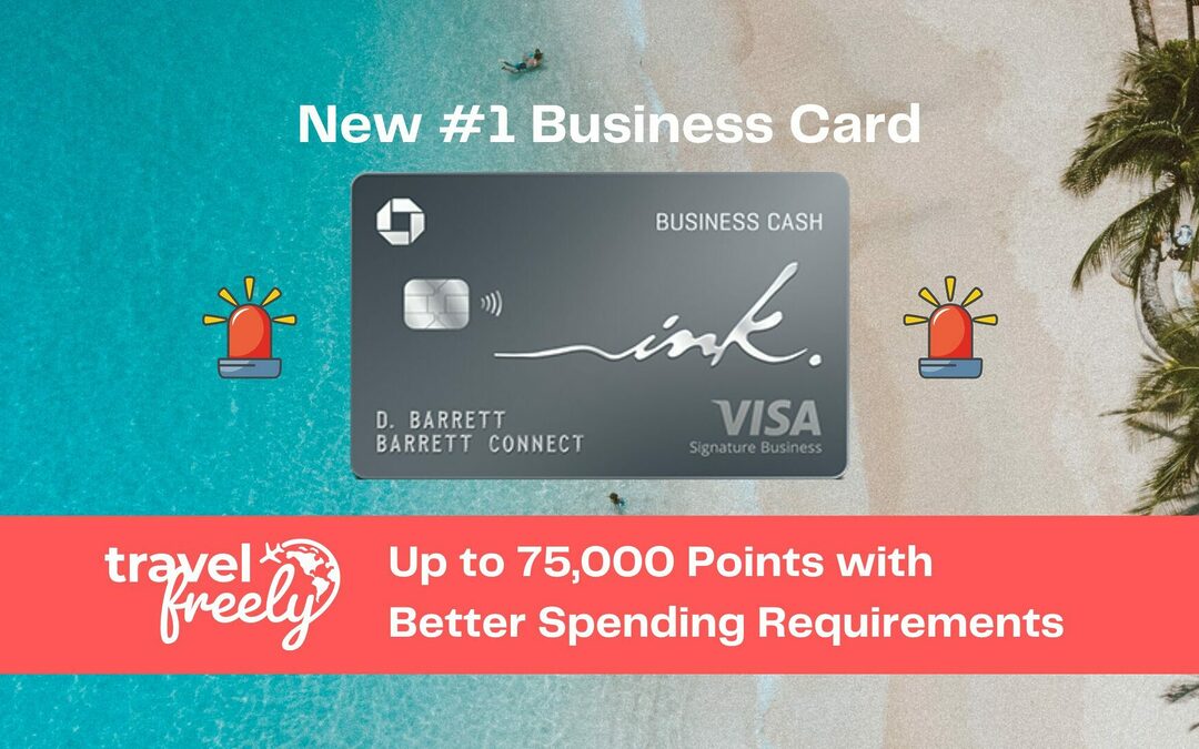 Updated Offer: Easier to earn Chase Ink Business Cash® Credit Card