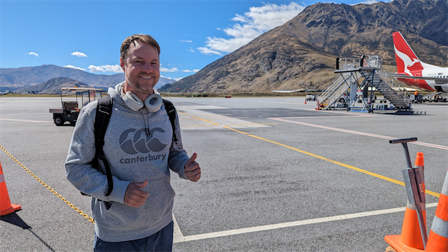 Zac Milford Sound plane boarding