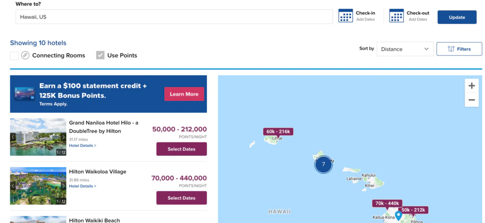 Hilton Points Explorer Tool_2