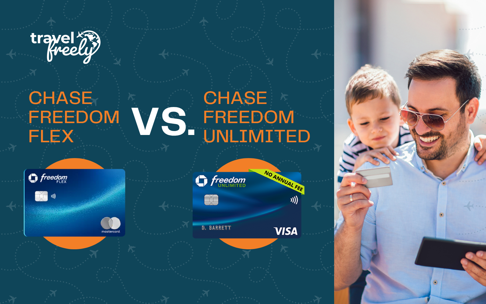 Chase Freedom Flex® vs. Chase Freedom Unlimited®